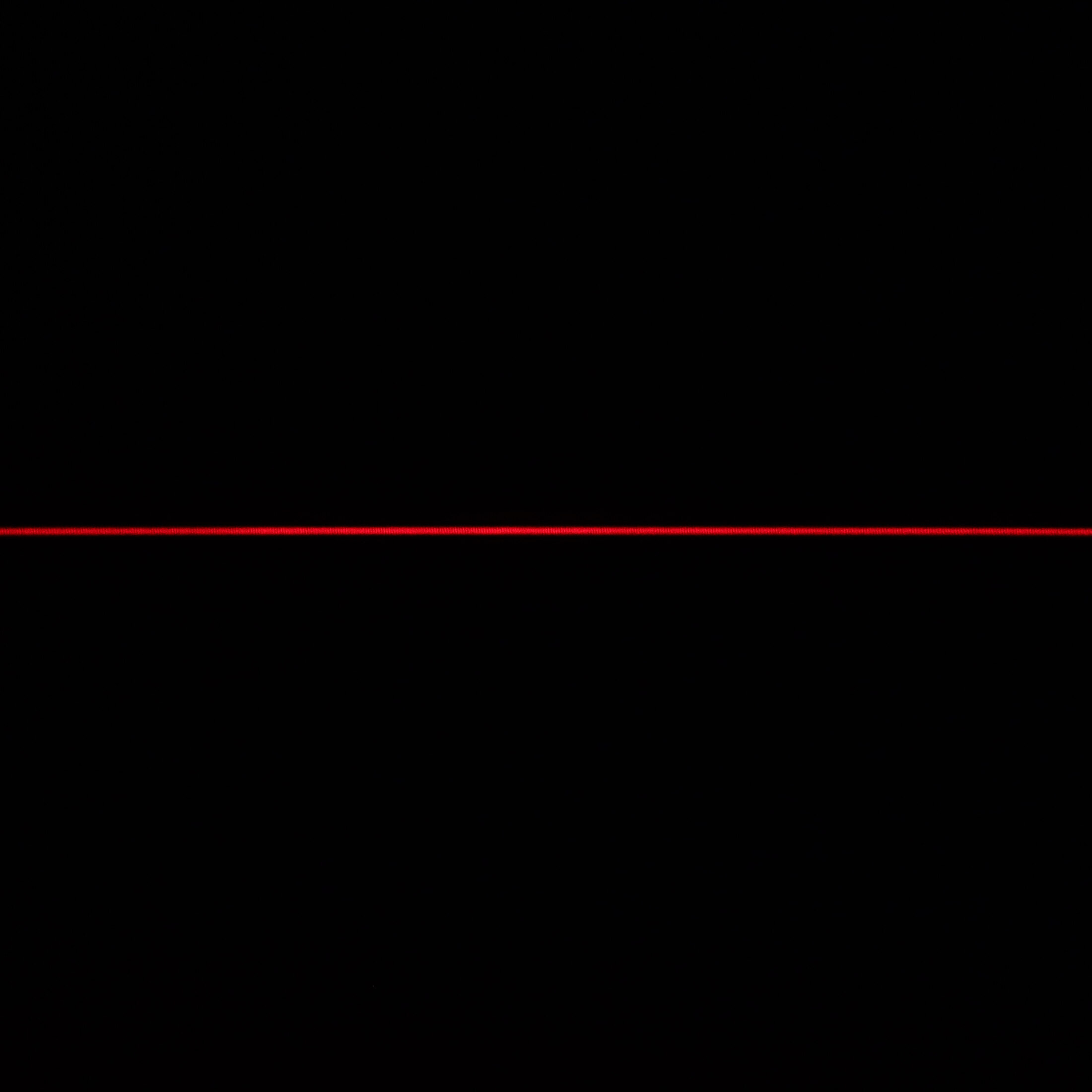 Linienlaser, rot, 650 nm, 45 °, 5 mW, Ø22x100 mm, Laserklasse 1, Fokus einstellbar