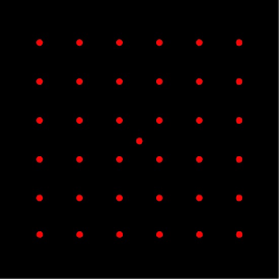 DOE Laser, rot, 635 nm, 5 mW, 24 V DC, Ø16x65 mm, Laserklasse 2M, Fokus einstellbar, Kabellänge 300…