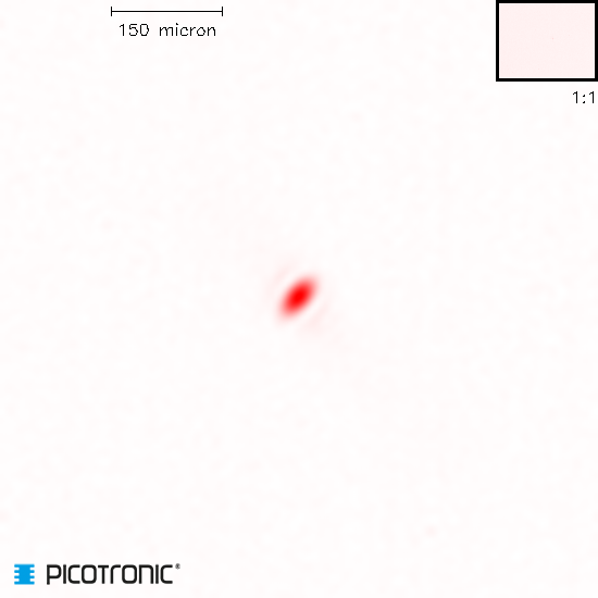 Punktlaser, rot, 650 nm, 7 mW, 3 V DC, Ø12x34 mm, Laserklasse 3B, Fokus einstellbar, Kabellänge 100…