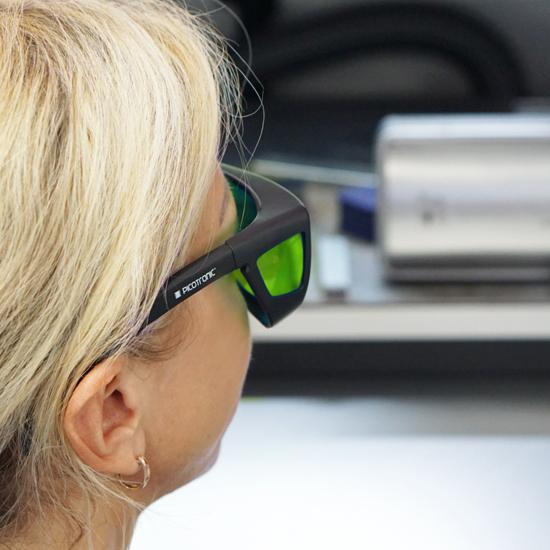 zertifizierte Laserschutzbrille PICO-LPG-750-1100 nach DIN EN 207, geeigneter Wellenlängenbereich >…