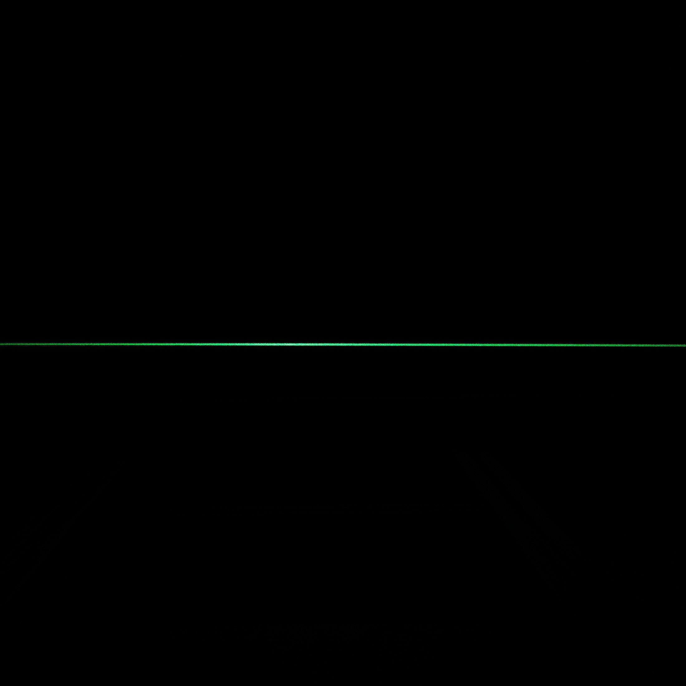 Linienlaser, grün, 520 nm, 90 °, 30 mW, 230 V AC, Ø40x210 mm, Laserklasse 2M, Fokus fixed (7.0m), K…