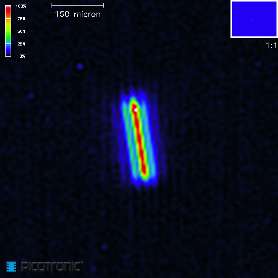 Punktlaser, infrarot, 980 nm, 80 mW, 3 V DC, Ø22x65 mm, Laserklasse 3B, Fokus einstellbar, Kabellän…