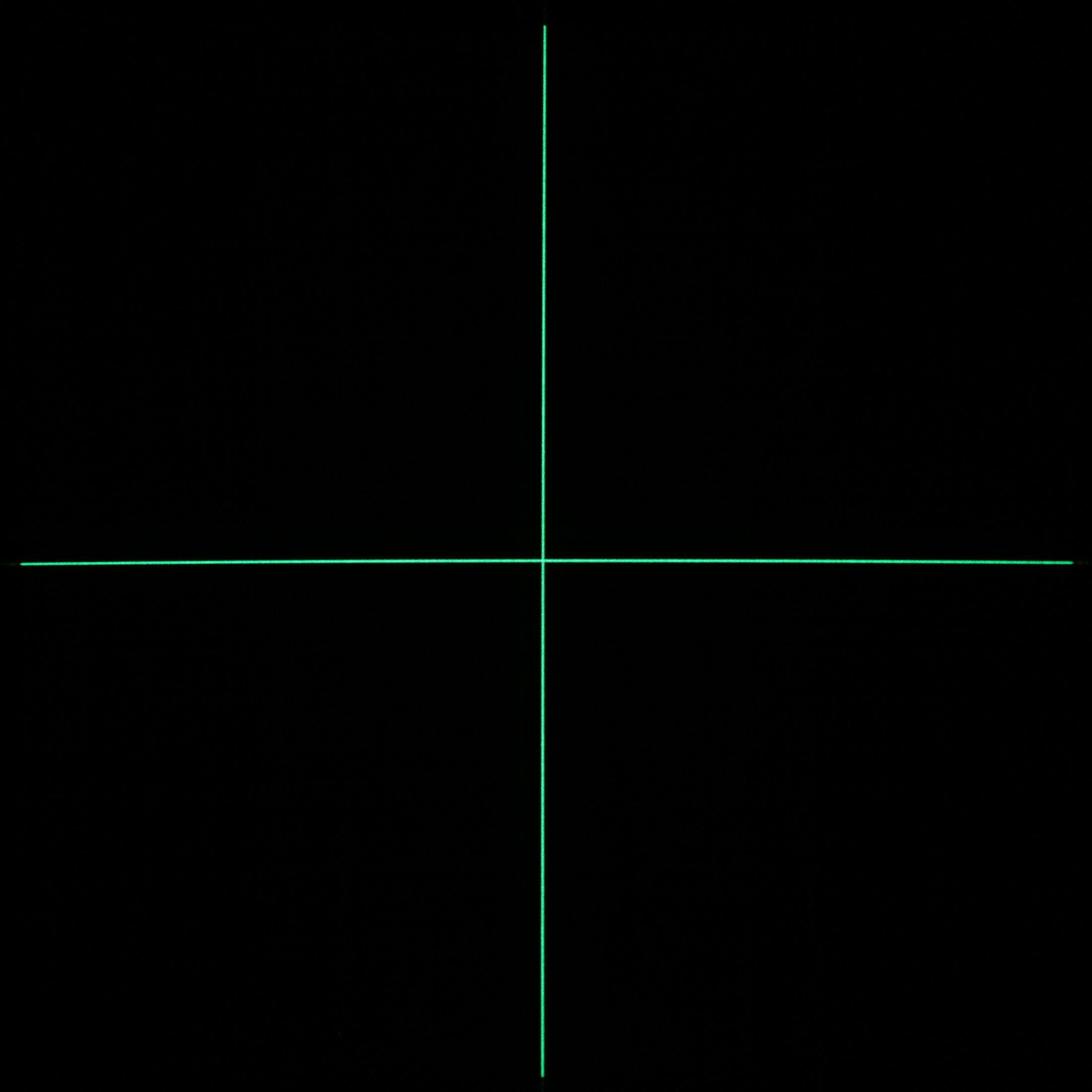 Kreuzlaser, grün, 532 nm, 90 °, 10 mW, 3 V DC, Ø20x80 mm, Laserklasse 1, Fokus fixed (3000mm), Kabe…