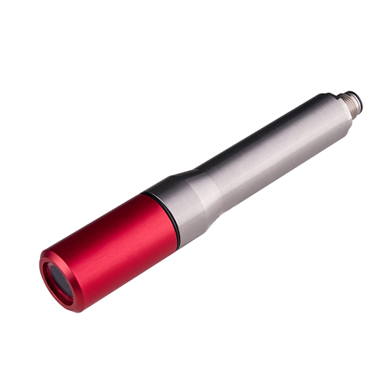 Picotronic Punktlaser rot, 635nm, 24V DC, Ø20x135 mm, Fokus einstellbar, Laserklasse 3B, M12-Stecker