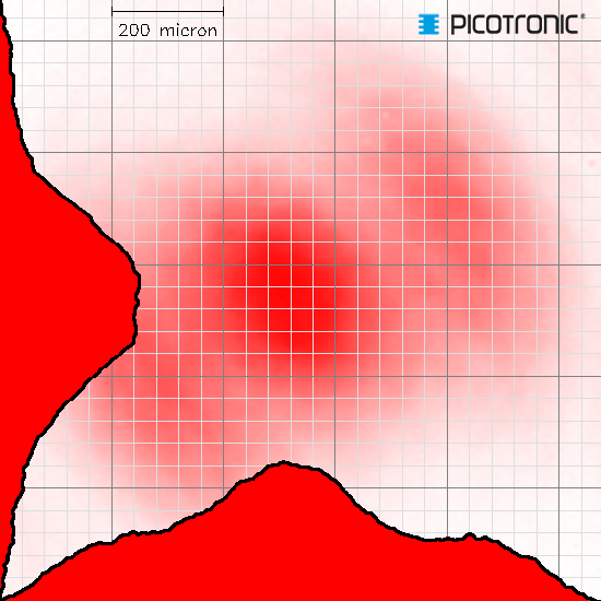 Punktlaser, rot, 650 nm, 5 mW, 3 V DC, Ø7x14 mm, Laserklasse 3R, Fokus kollimiert, Kabellänge 100 mm