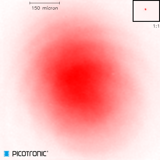 Punktlaser, rot, 650 nm, 1 mW, 3 V DC, Ø9x21 mm, Laserklasse 2, Fokus fixed (1000mm), Kabellänge 10…