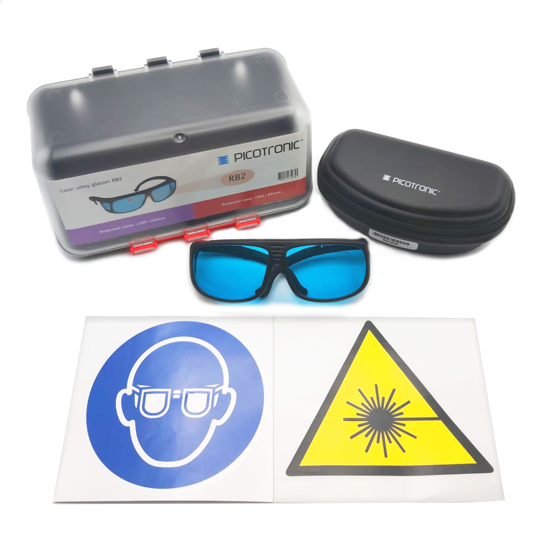 Laserschutzbrillen-Set, zertifiziert nach DIN EN207, 180-400nm. Zum Laserschweißen, Laserschneiden,…