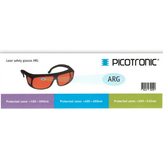 Picotronic Label PROTECTION-GLASSES-LABEL-ARG